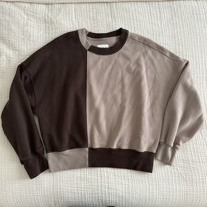Abercrombie & Fitch Color Block Sweatshirt